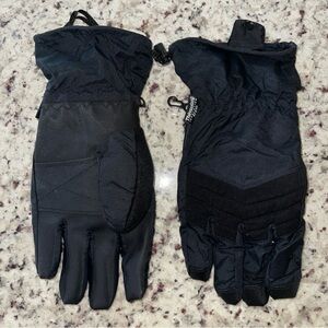 Thinsulate Nylon Ski Gloves 40 Gram Size XL Black Winter Fleece Warm Mens Snow